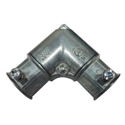 Inside Corner EMT Pull Elbows, Set Screw-Zinc 