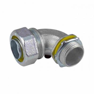 Steel&Malleable Liquid Tight  Connector 90 degree