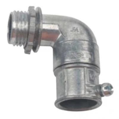 90° Short Radius Connectors, Set Screw EMT to Box-Zinc 